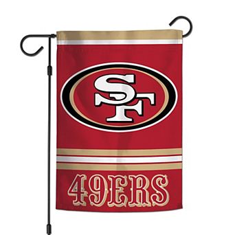 WinCraft San Francisco 49ers 12'' x 18'' Double-Sided Garden Flag