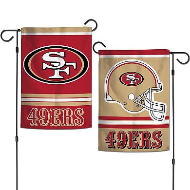 WinCraft San Francisco 49ers 12'' x 18'' Double-Sided Garden Flag