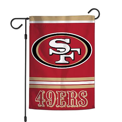 WinCraft San Francisco 49ers 12'' x 18'' Double-Sided Garden Flag