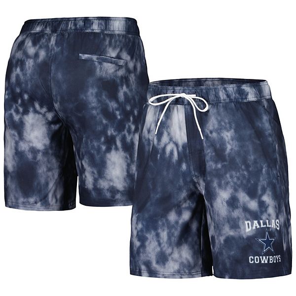 Men's G-III Extreme Navy Dallas Cowboys Change Up Volley Swim Trunks