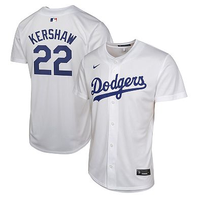 Youth Nike Clayton Kershaw White Los Angeles Dodgers Home Player Game Jersey
