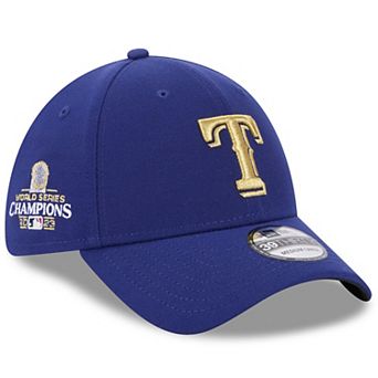 Men's New Era Royal Texas Rangers 2024 Gold Collection 39THIRTY Flex Hat