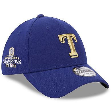 Men's New Era Royal Texas Rangers 2024 Gold Collection 39THIRTY Flex Hat