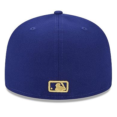 Men's New Era  Royal Texas Rangers 2024 Gold Collection 59FIFTY Fitted Hat
