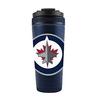 WinCraft Winnipeg Jets 26oz. 4D Stainless Steel Ice Shaker Bottle