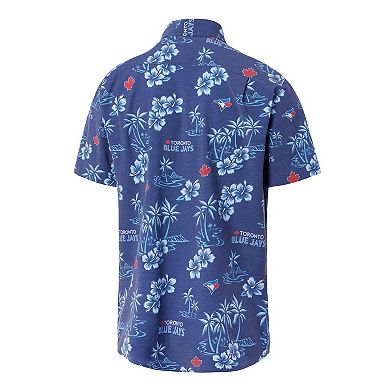 Men's Reyn Spooner Navy Toronto Blue Jays Kekai Button-Down Shirt