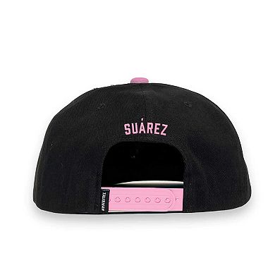 Unisex Luis SuÃ¡rez Black Inter Miami CF Player Adjustable Hat
