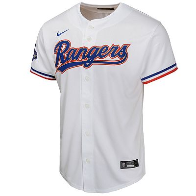 Youth Nike Corey Seager White Texas Rangers 2024 Gold Collection Limited Player Jersey