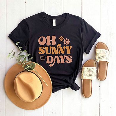 Oh Sunny Days Short Sleeve Graphic Tee