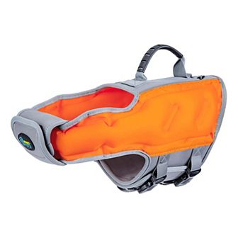 Pet Inflatable Dog Life Jacket With Reflective Strips