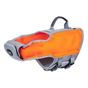Pet Inflatable Dog Life Jacket With Reflective Strips