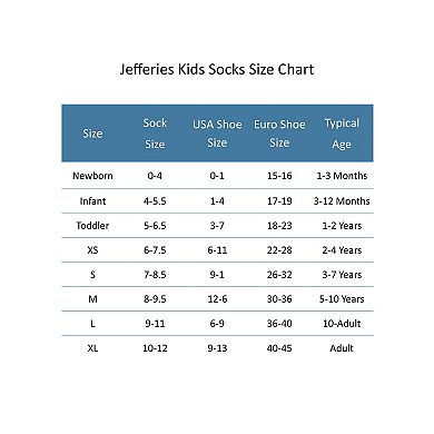 Jefferies Socks School Uniform Seamless Turn Cuff Anklet Socks (6 Pair Pack)