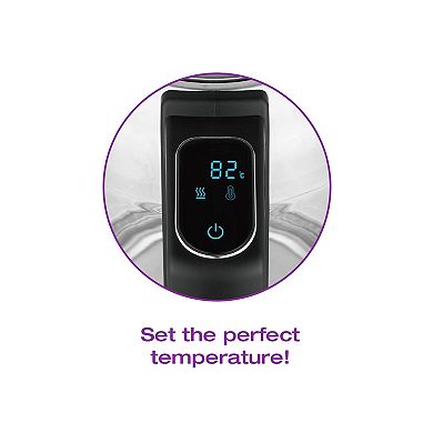 Salton Temperature Control Kettle & Tea Steeper 1.7l
