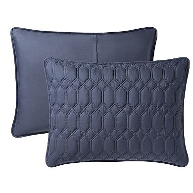 VCNY Home Diamond 3-Piece Pinsonic Textured Quilt Set
