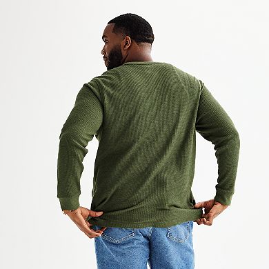 Big & Tall Sonoma Goods For Life® Essential Thermal Long Sleeve Tee