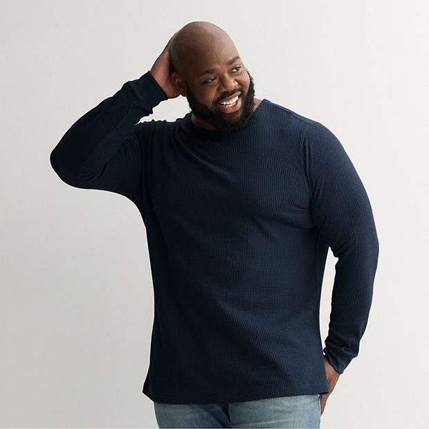 Big & Tall Sonoma Goods For Life® The Essential Waffle Thermal Tee
