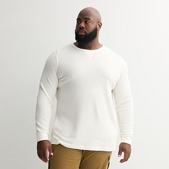 Big & Tall Sonoma Goods For Life® The Essential Waffle Thermal Tee