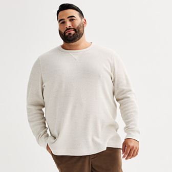 Big & Tall Sonoma Goods For Life® The Essential Waffle Thermal Tee