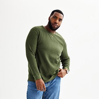 Big & Tall Sonoma Goods For Life® The Essential Waffle Thermal Tee