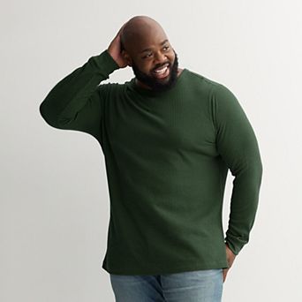 Big & Tall Sonoma Goods For Life® The Essential Waffle Thermal Tee