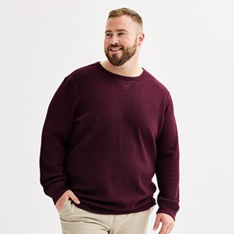 Big & Tall Sonoma Goods For Life® The Essential Waffle Thermal Tee