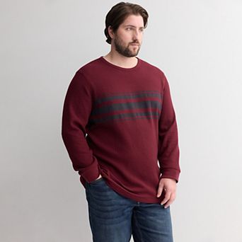 Big & Tall Sonoma Goods For Life® The Essential Waffle Thermal Tee