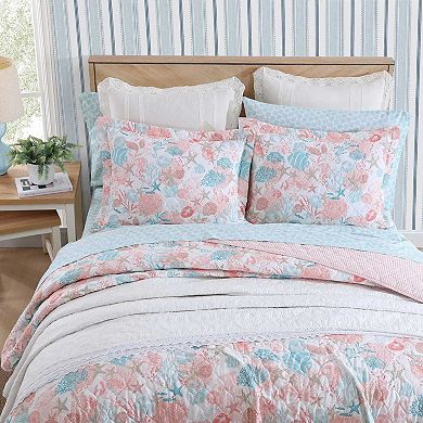 Laura Ashley Swimtime Quilt Set