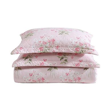 Laura Ashley Veronicas Bouquet Quilt Set