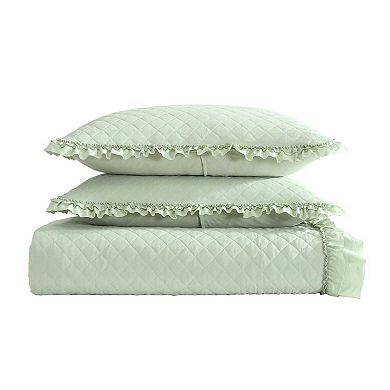 Laura Ashley Claire Quilt Set