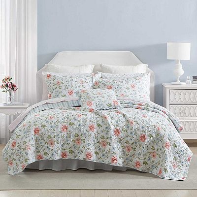 Laura Ashley Emilie Quilt Set
