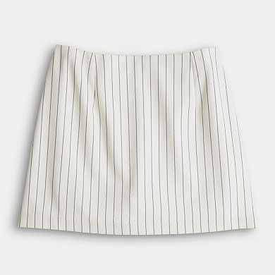 Fair Haven Pinstripe Skirt