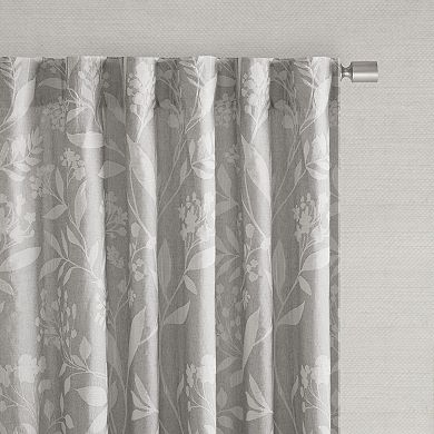 Croscill Home 1-Panel Winslow Floral Light Filtering Window Curtain