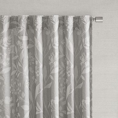 Croscill 1-Panel Winslow Floral Light Filtering Window Curtain