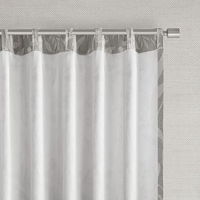 Croscill Home 1-Panel Winslow Floral Light Filtering Window Curtain