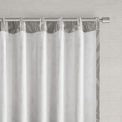 Croscill 1-Panel Winslow Floral Light Filtering Window Curtain
