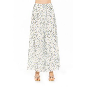 Women's ALEXIA ADMOR Imogen Wide Leg Chiffon Pants