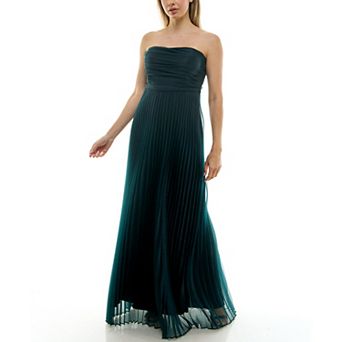 Women's Taylor Dress Strapless Pleated Gown