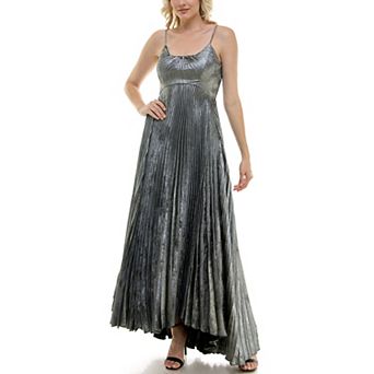 Women's Taylor Dress Long Spaghetti Strap Pleated Dress