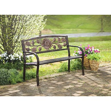 Evergreen Enterprises Sunflower Bench