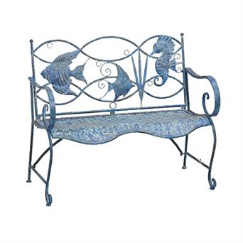 Evergreen Enterprises Blue Fish Bench