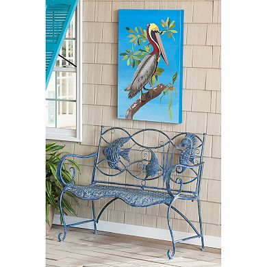 Evergreen Enterprises Blue Fish Bench