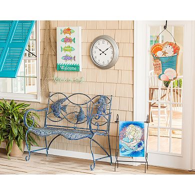 Evergreen Enterprises Blue Fish Bench