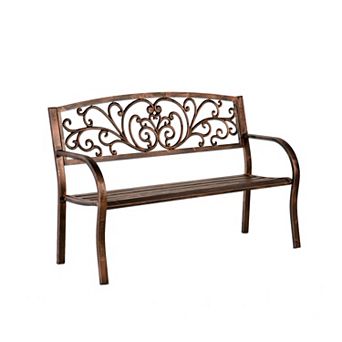 Evergreen Enterprises Blooming Garden Bench