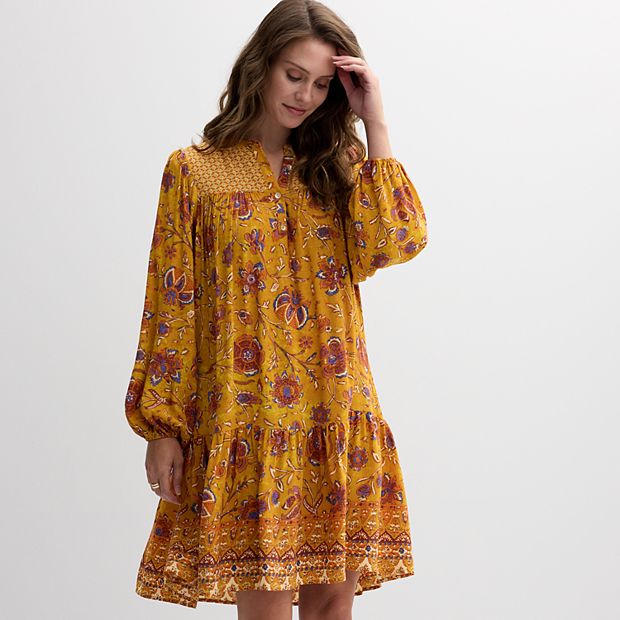 Women's Farmers Market Mix Print Dress