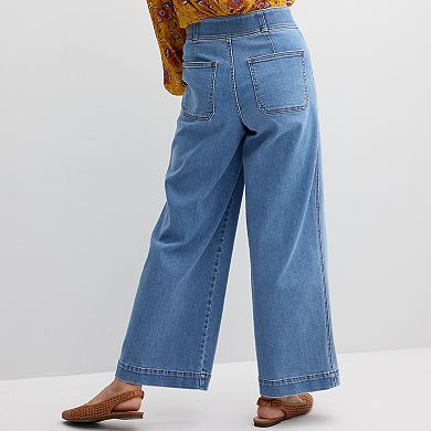 Pre-Order imimalist Patch Pocket Womens Shift Jeans