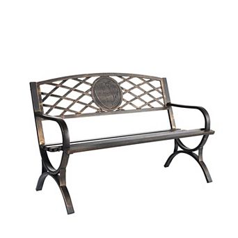 Evergreen Enterprises Thoughts & Hearts Garden Bench