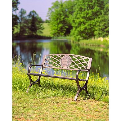 Evergreen Enterprises Thoughts & Hearts Garden Bench