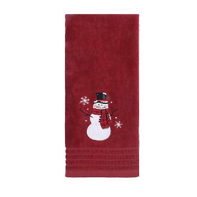 St. Nicholas Square Snowman Hand Towel