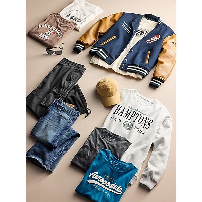 Jeans Boot Cut Aeropostale Femme - Taille 3/4 Délavé Clair - Occasion Très Bon état