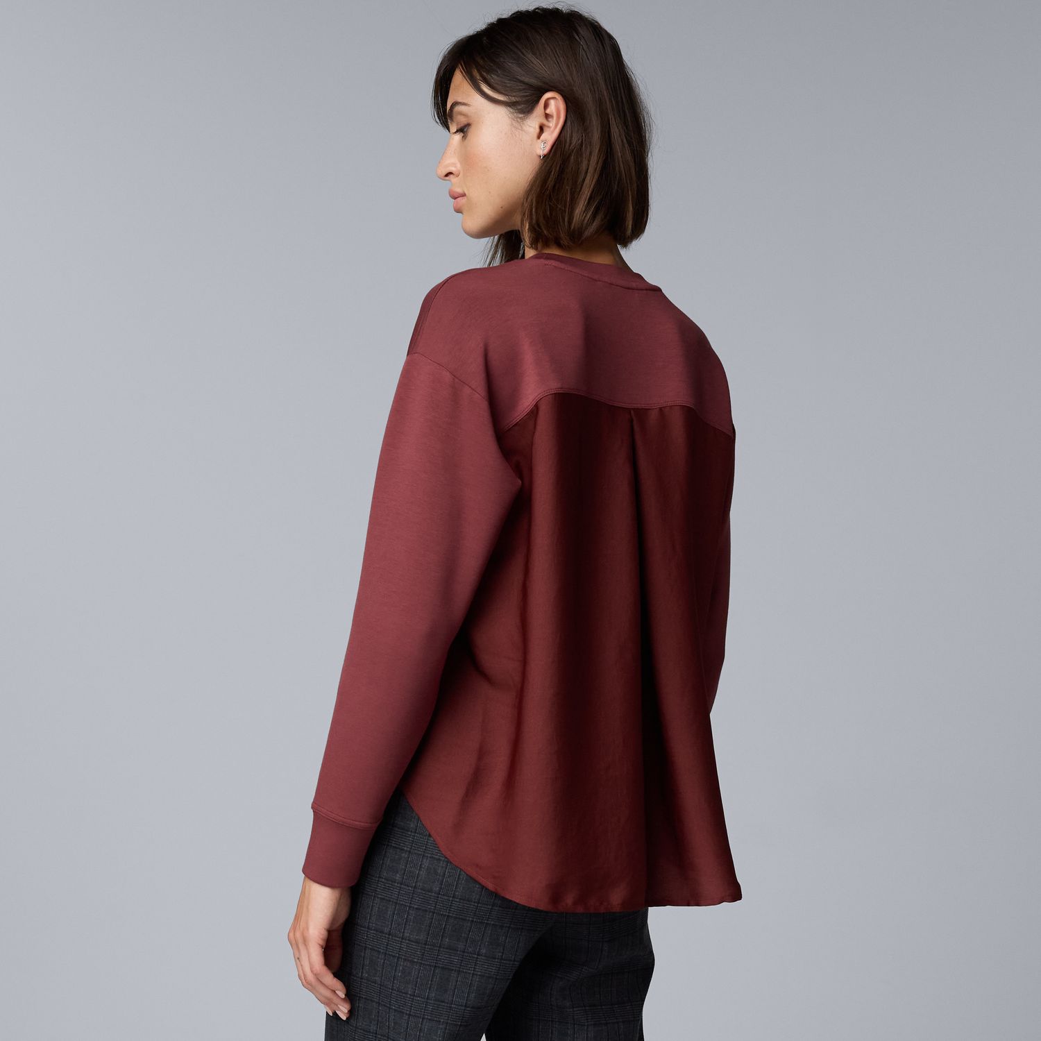 Kohls petite sweatshirts clearance